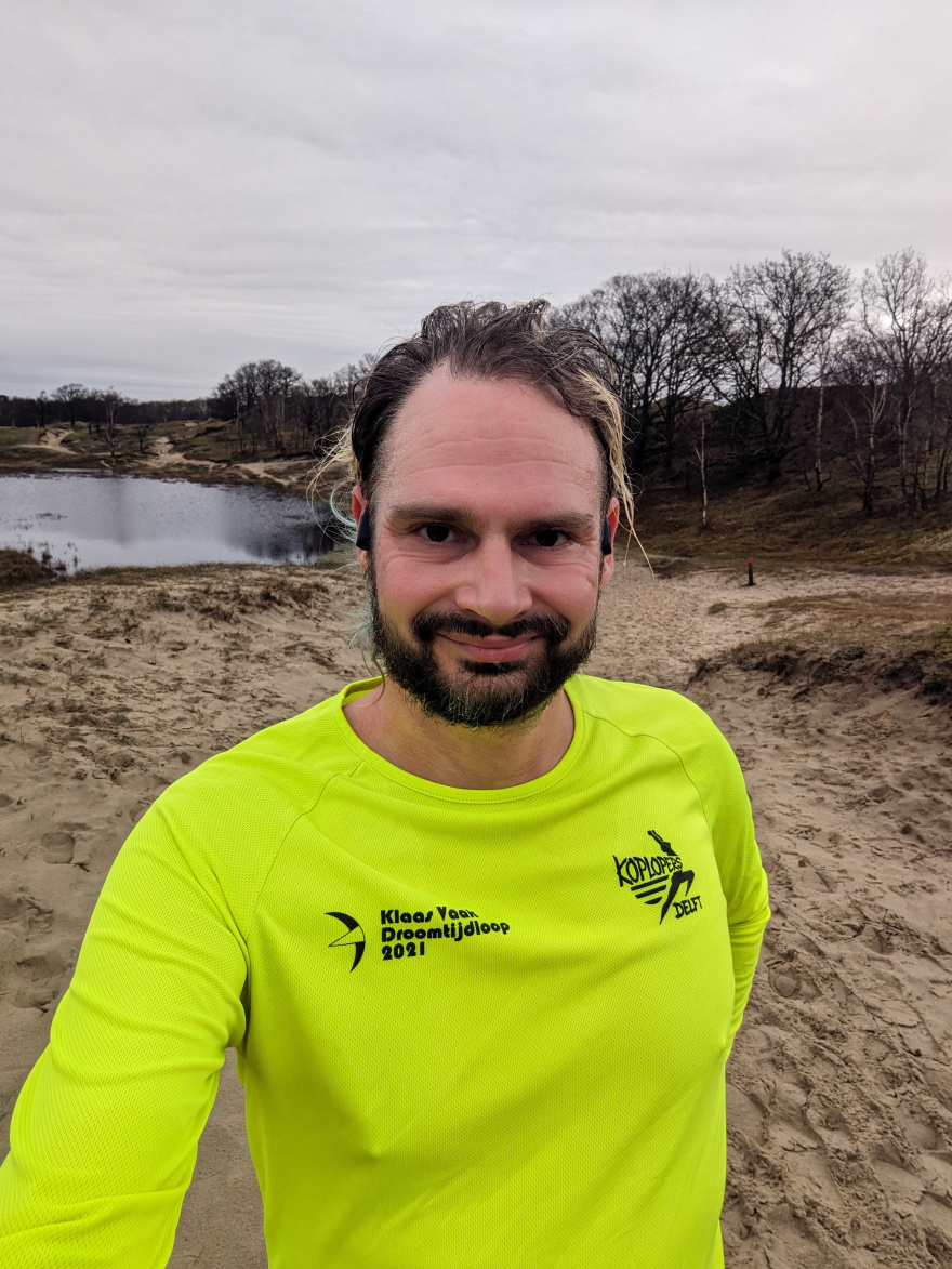 Selfie of Rob Kaper at Training (Easy Run) in Schouwen-Duiveland