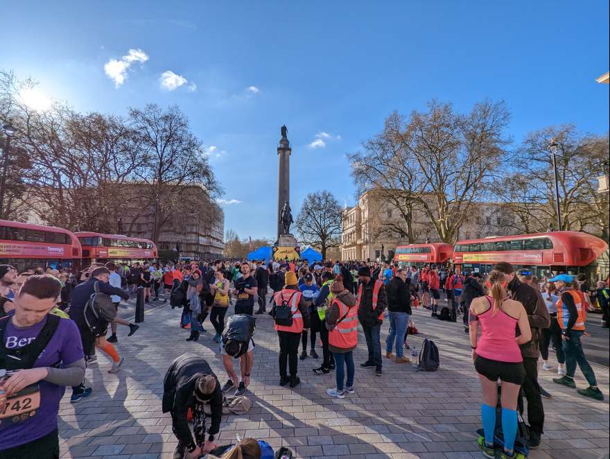 London Landmarks Half Marathon 2022 event impression