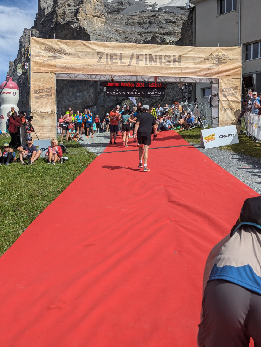 Jungfrau Marathon 2024 event impression