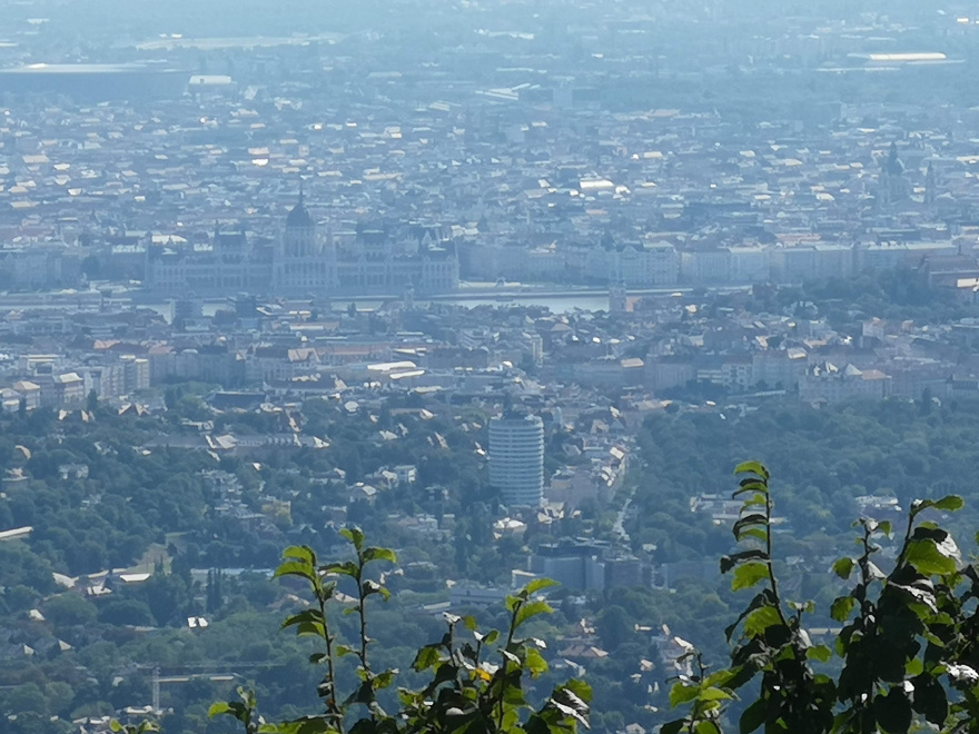 Training (Long Run) in Budapest scenery