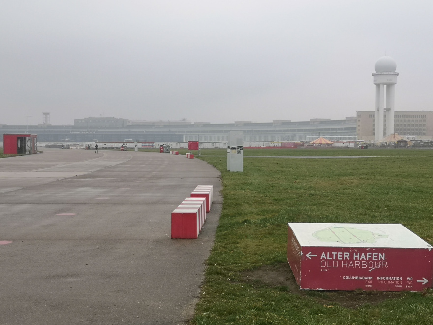 Training Run in Berlin scenery