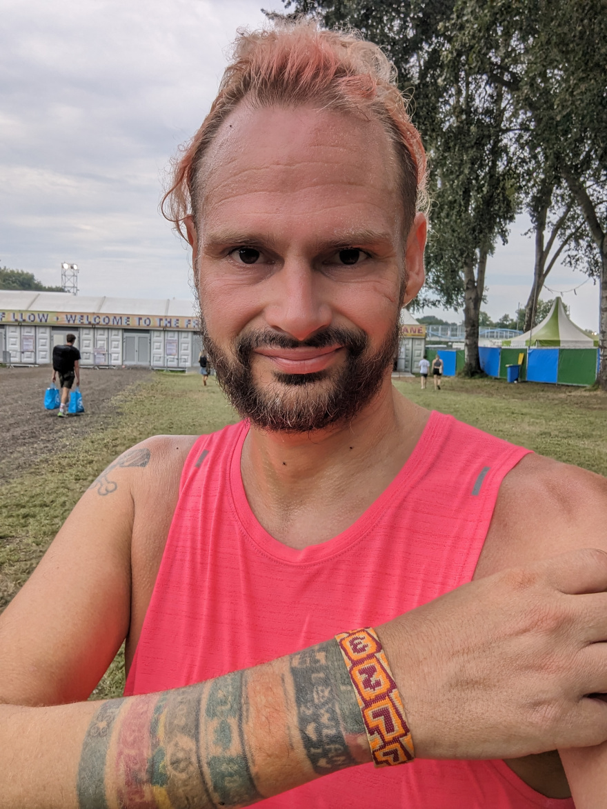 Selfie of Rob Kaper at Training (Long Run) in Dronten