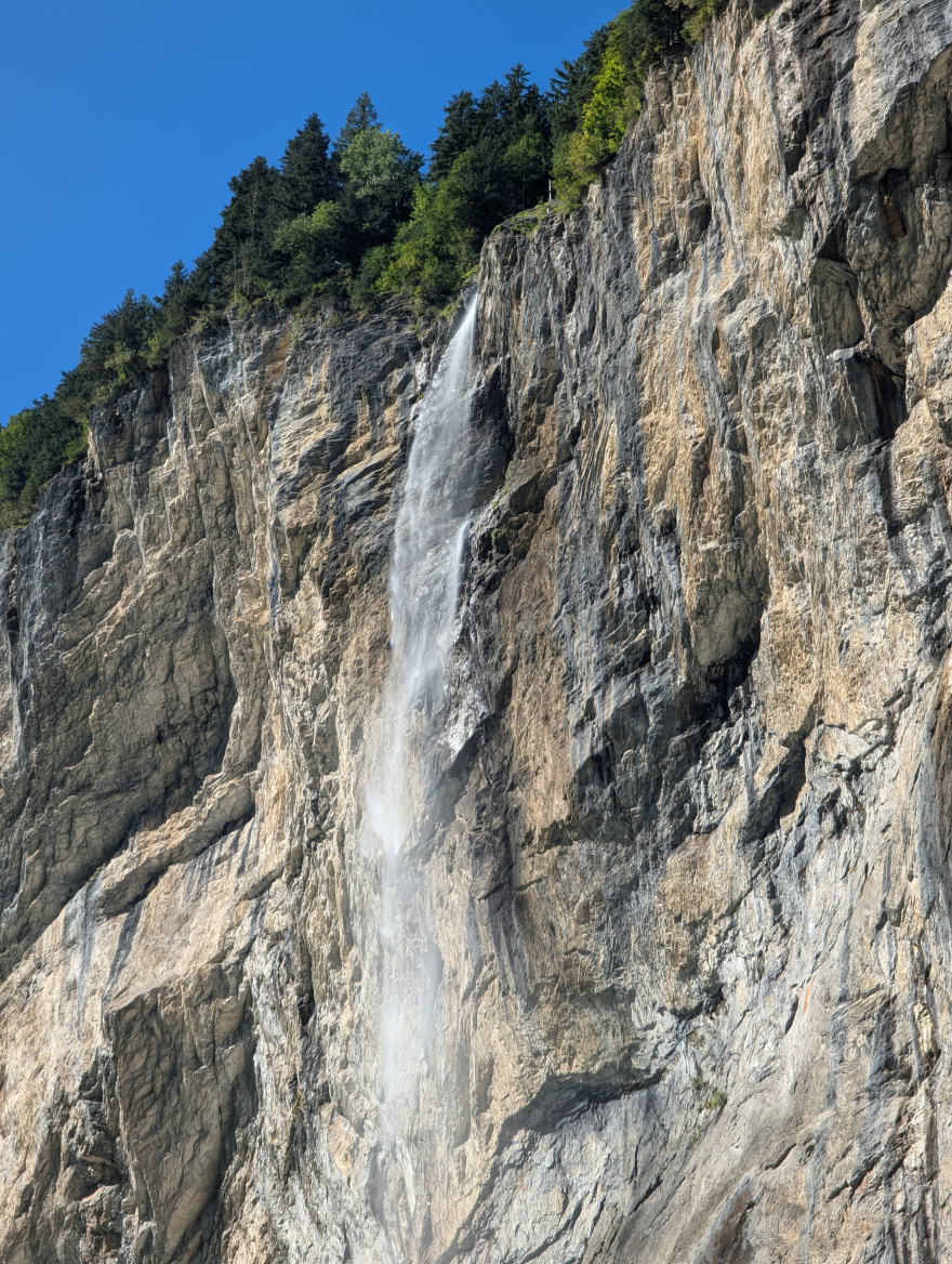 Jungfrau Marathon 2024 scenery