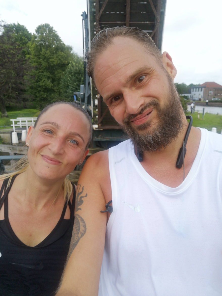 Selfie of Rob Kaper at Training (Long Run) from Rotterdam to The Hague