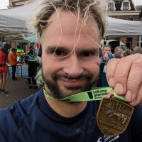Selfie of Rob Kaper at Ronde Venen Marathon 2023