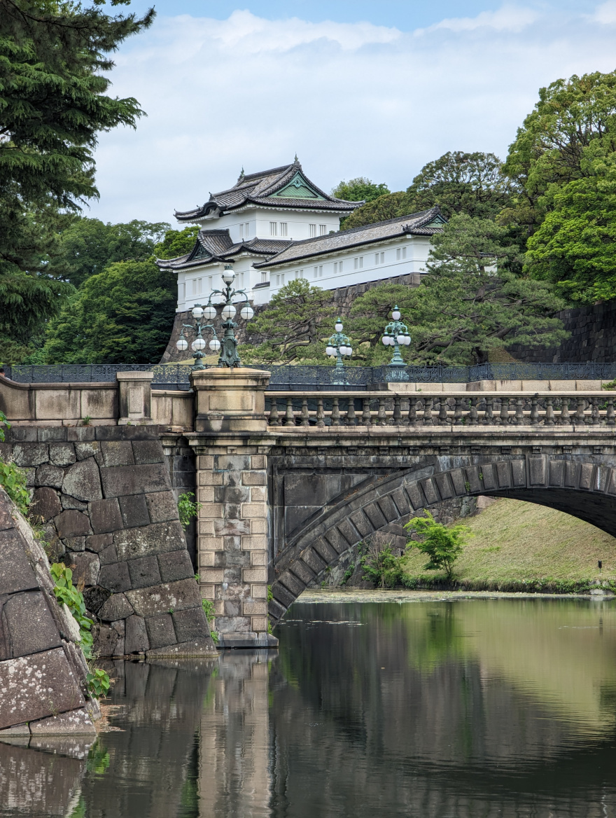 Imperial Palace Marathon 2024 scenery