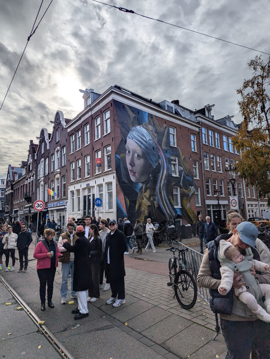 Amsterdam Marathon 2024 scenery