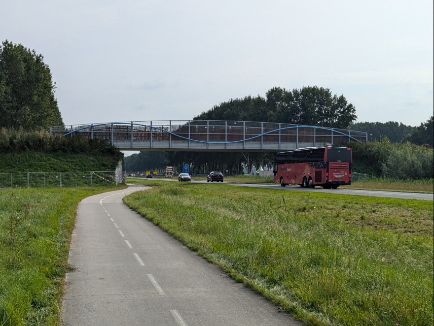 Training (Long Run) in Dronten scenery