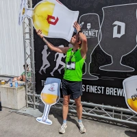 Selfie of Rob Kaper at Great Breweries Marathon 2024