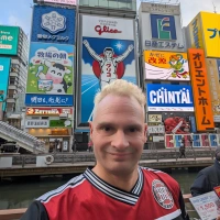 Selfie of Rob Kaper at Training (Easy Run) in Osaka