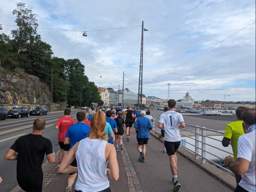 Helsinki Half Marathon 2024 event impression