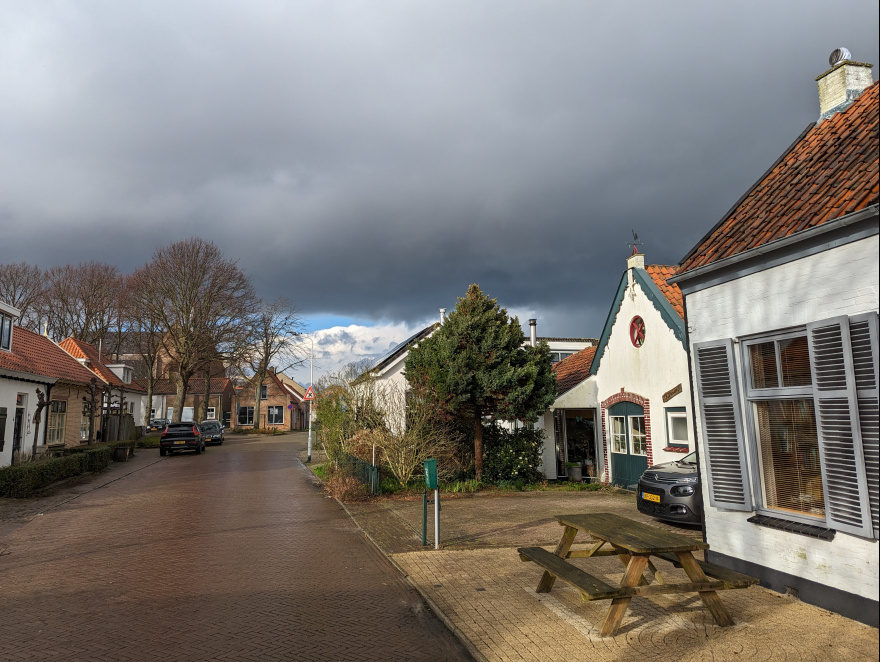 Training (Easy Run) in Schouwen-Duiveland scenery