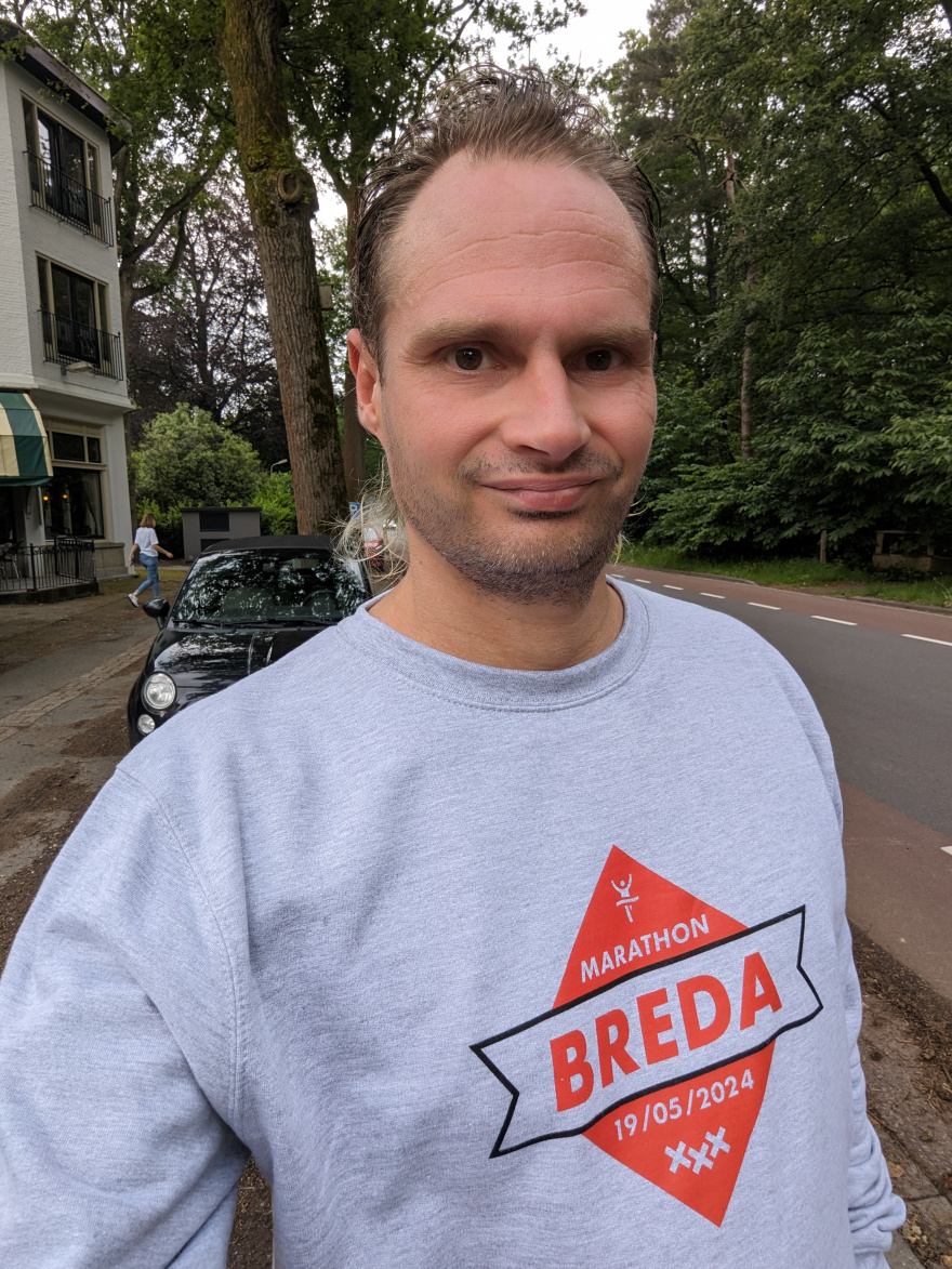 Selfie of Rob Kaper at Training (Easy Run) in Breda