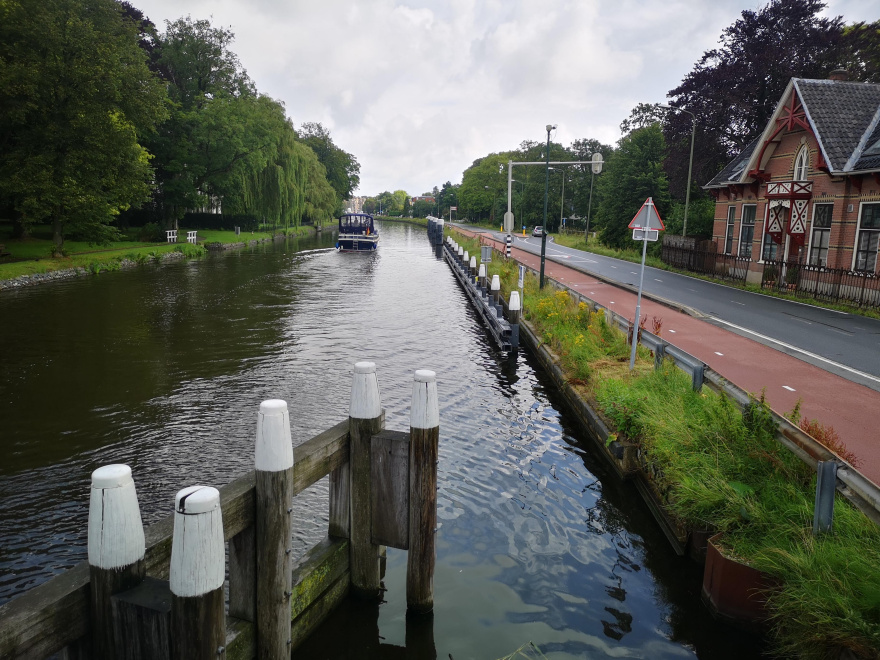 Training (Long Run) from Rotterdam to The Hague scenery