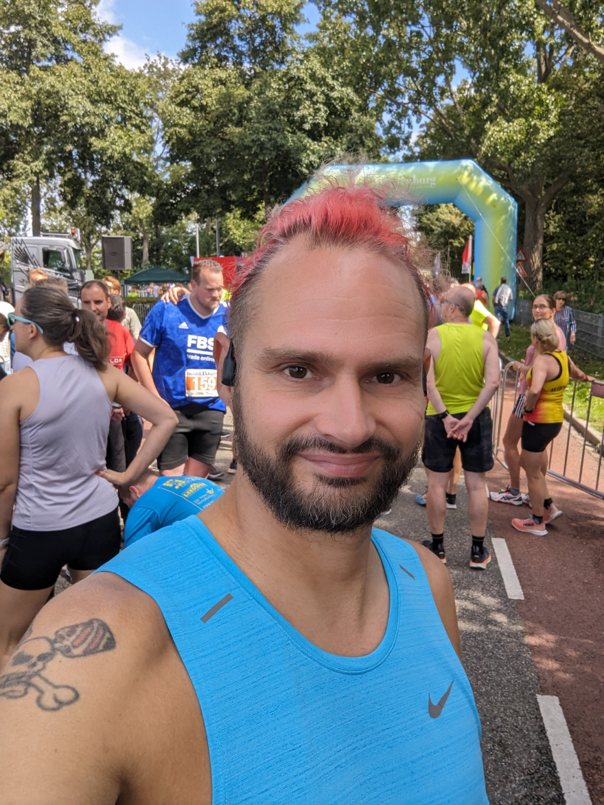 Selfie of Rob Kaper at Bradelierloop 2023