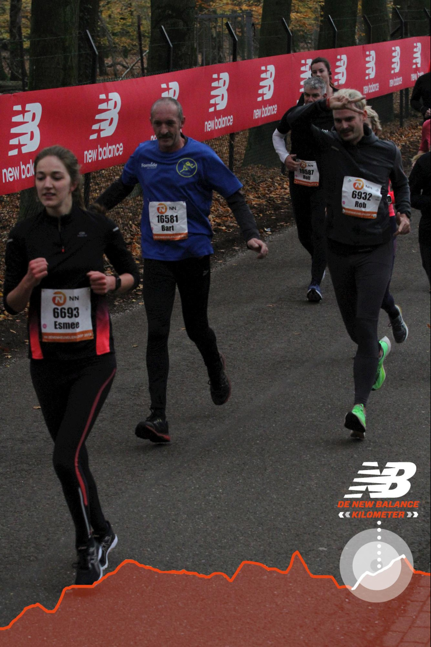 Rob Kaper running Zevenheuvelenloop 2019