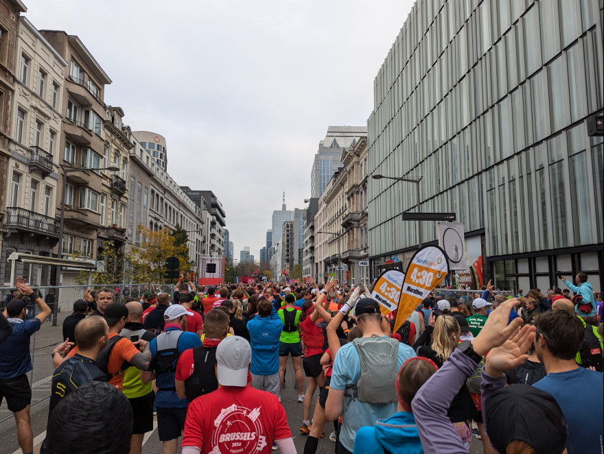 Brussels Marathon 2024 event impression