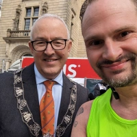 Selfie of Rob Kaper at Marathon Rotterdam 2024