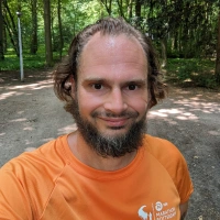 Selfie of Rob Kaper at Training (Easy Run) in Hamburg