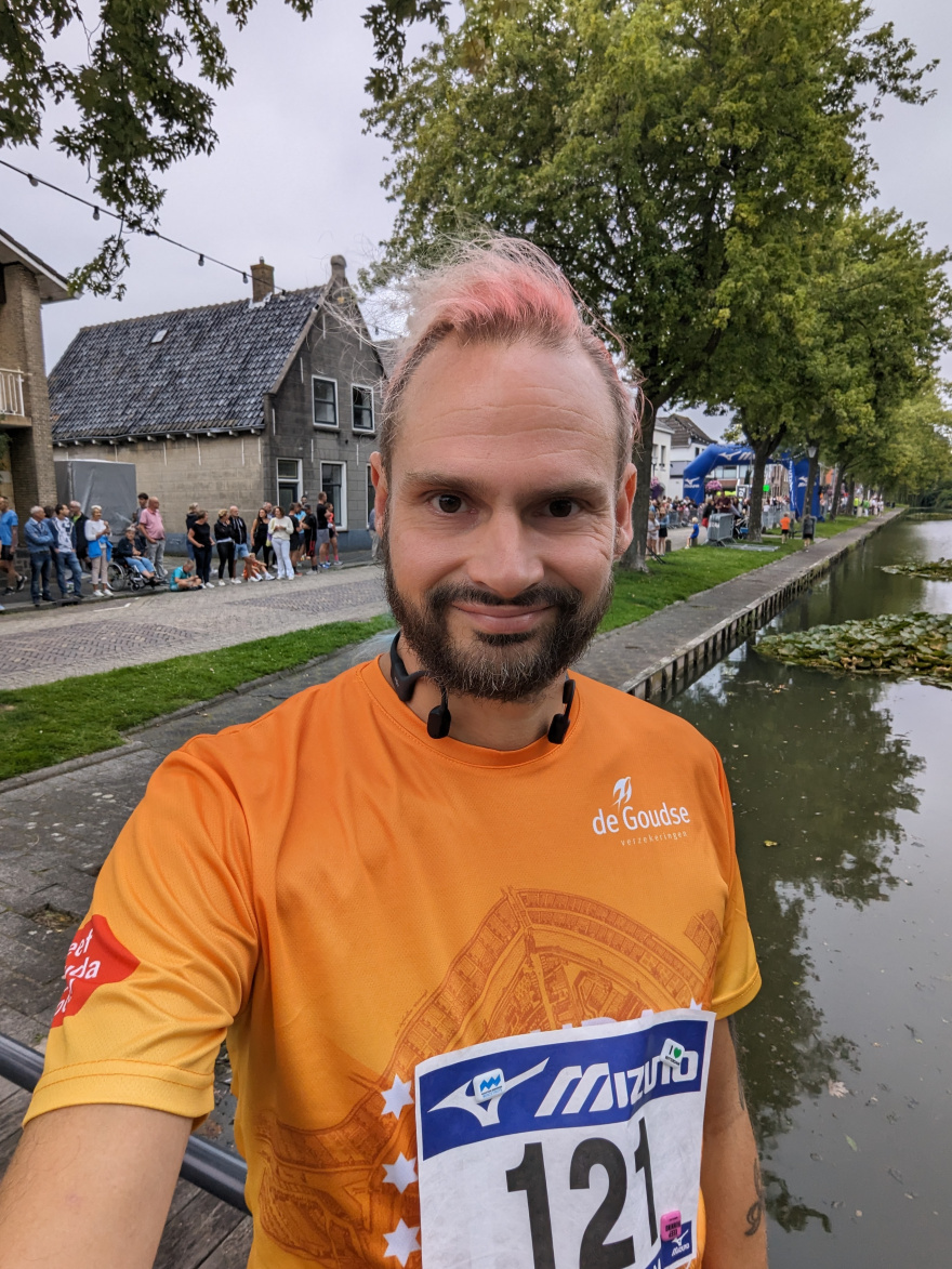 Selfie of Rob Kaper at Seuterloop 2023