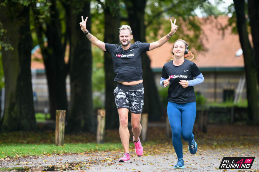 Rob Kaper running I Run Den Haag 2020