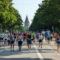 Hamburg Halbmarathon 2023 event impression