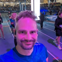 Selfie of Rob Kaper at Gent Marathon 2024