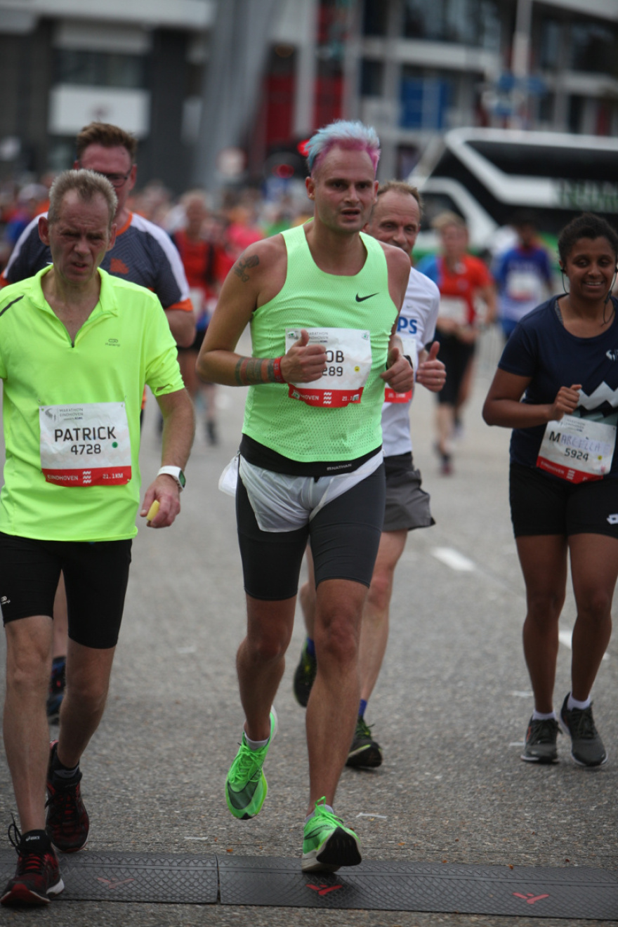 Rob Kaper running Halve Marathon Eindhoven 2019