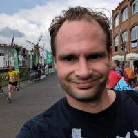 Selfie of Rob Kaper at Lelieloop 2024