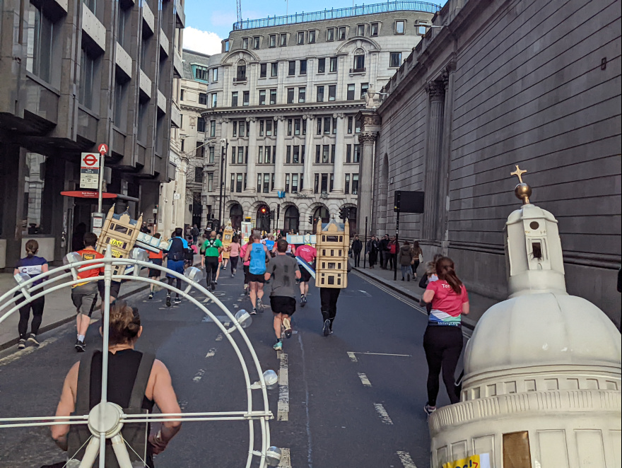 London Landmarks Half Marathon 2022 event impression