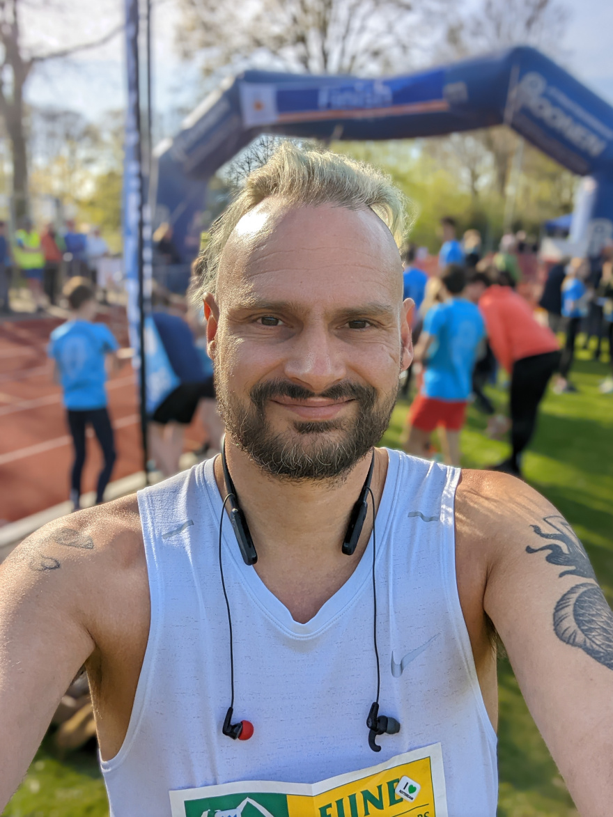 Selfie of Rob Kaper at Vennenloop 2022