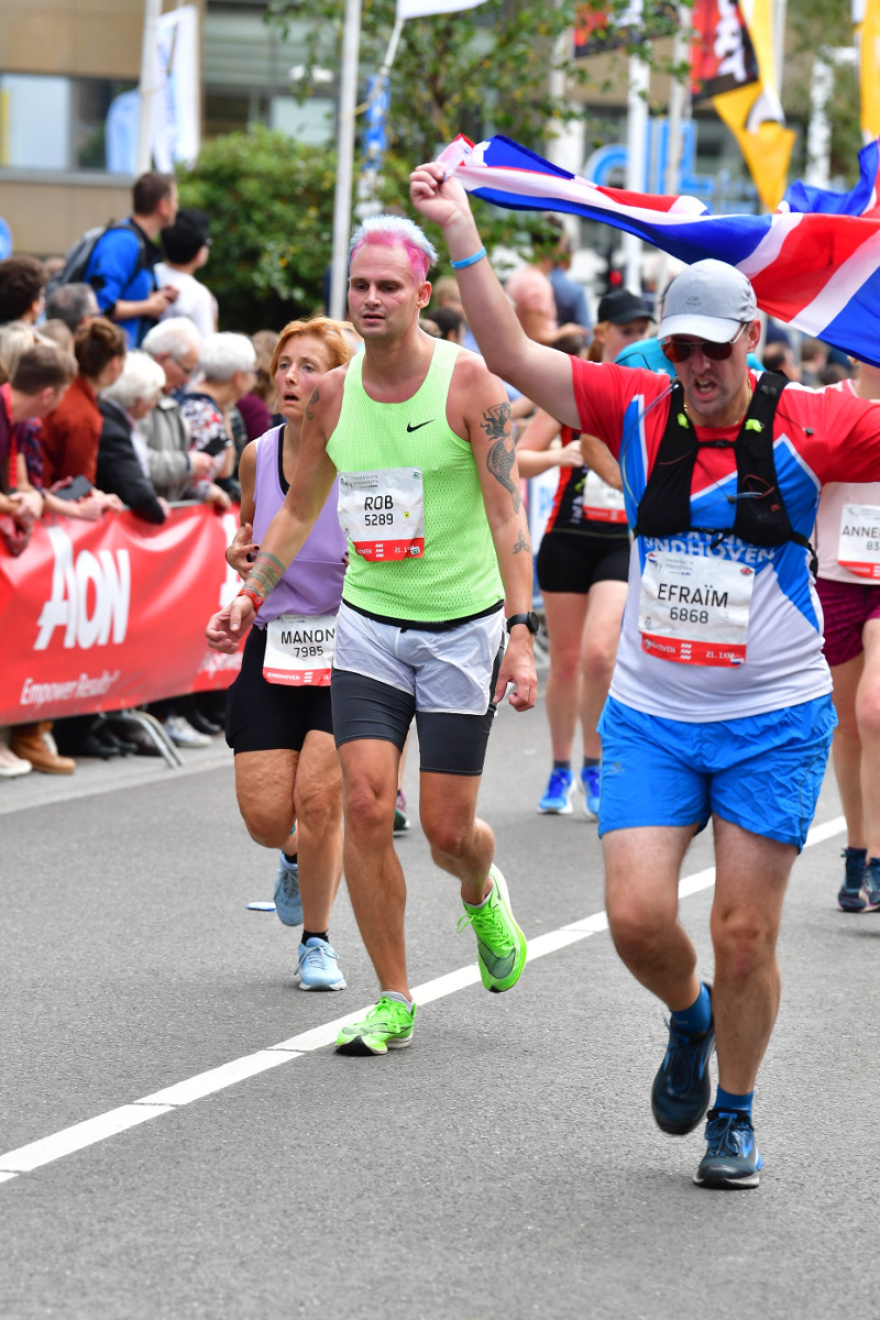 Rob Kaper running Halve Marathon Eindhoven 2019