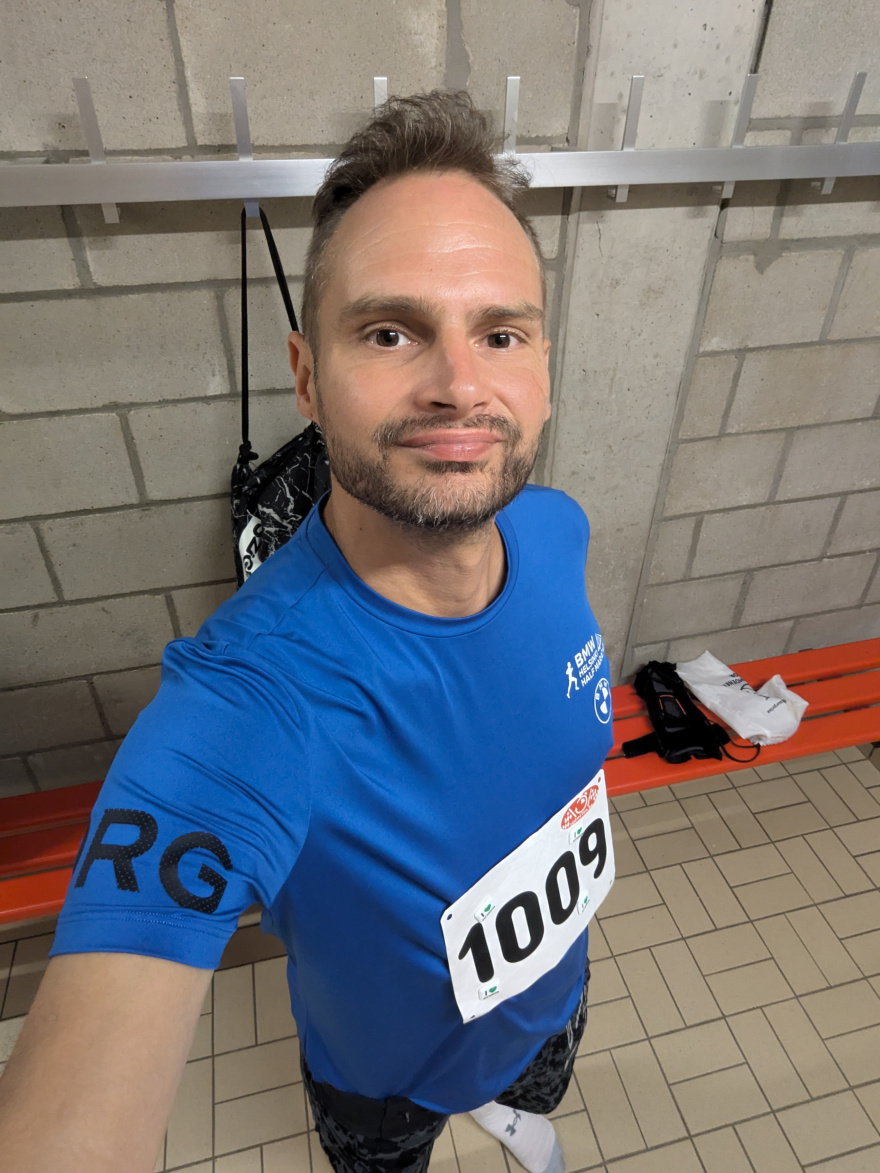 Selfie of Rob Kaper at Edegem Loopt 2024