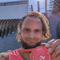 Selfie of Rob Kaper at Marathon Amersfoort 2023