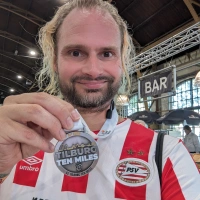Selfie of Rob Kaper at Tilburg Ten Miles 2023