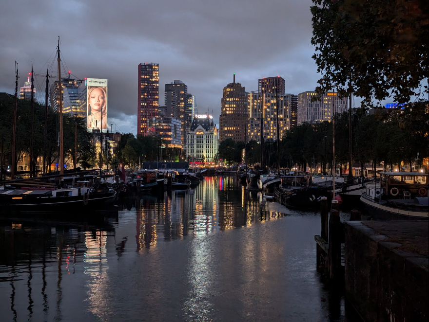 Training (Recovery Run) in Rotterdam scenery