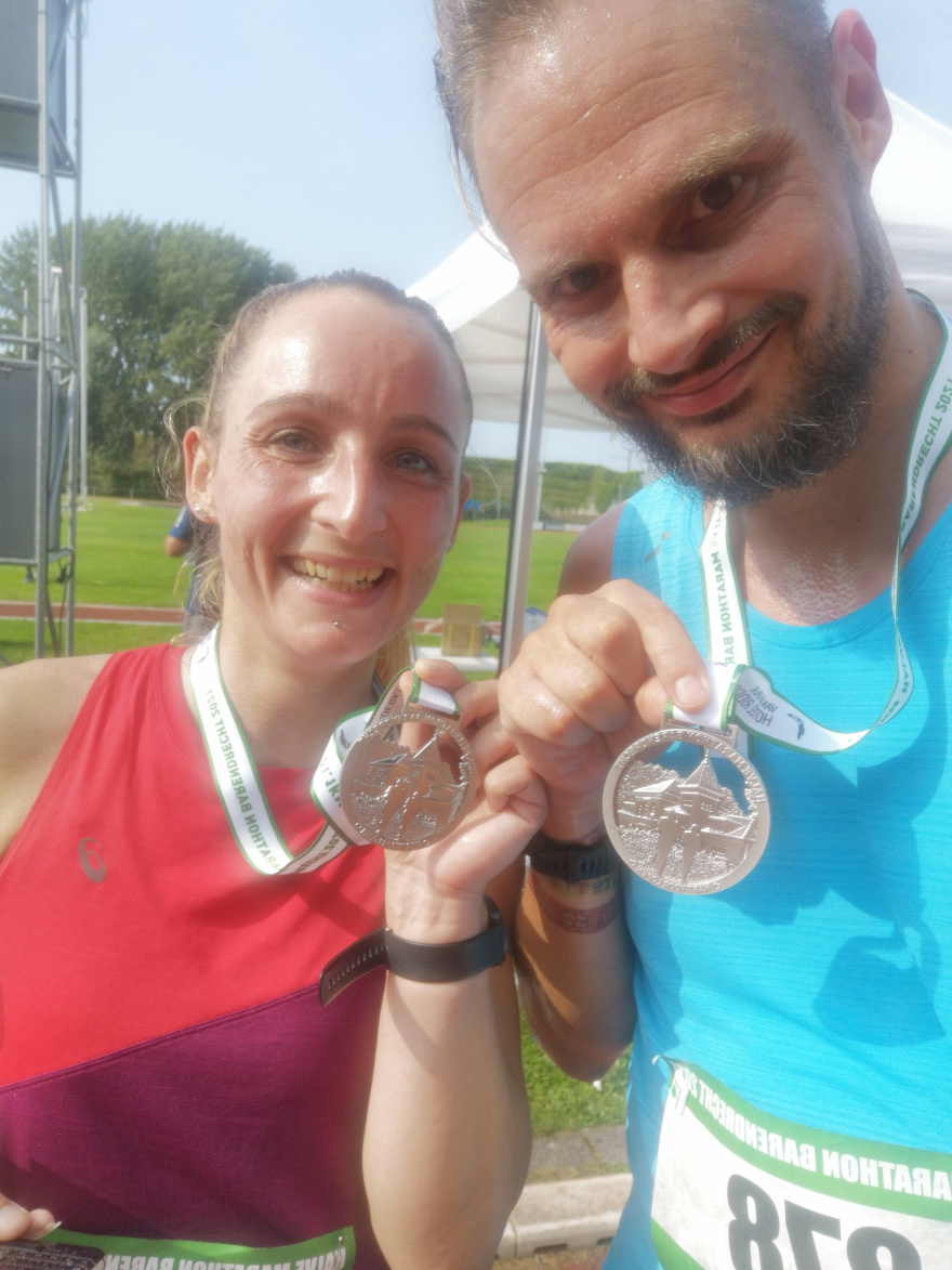 Selfie of Rob Kaper at Halve Marathon Barendrecht 2021