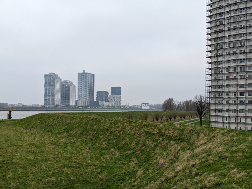 Training (Long Run) in Rotterdam scenery