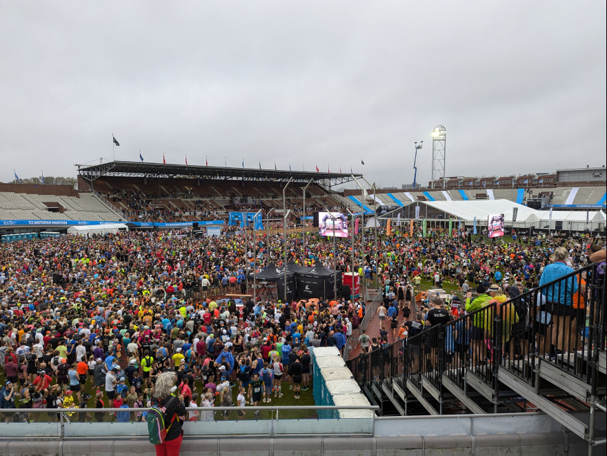 Amsterdam Marathon 2024 event impression