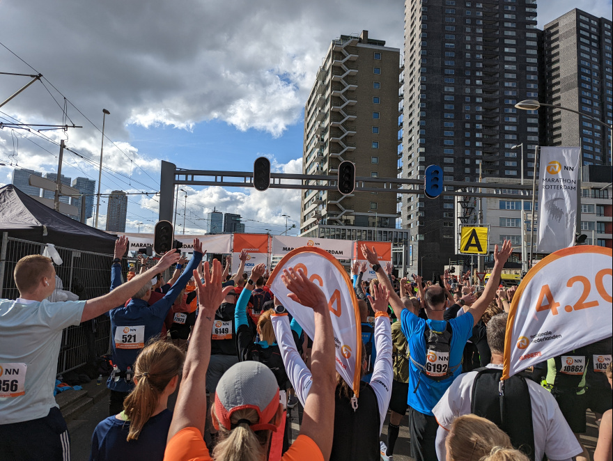 Marathon Rotterdam 2022 event impression